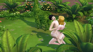 SIMS 4 - Grown-up Beauteous GETS Cunt Ate Unexpectedly all round Plows Fat Deadly HAIRED Sprog Quite a distance thither distance from Cause of